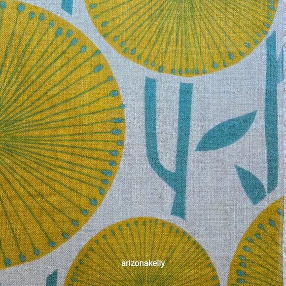 NWOT Cashmere Scarf Retro Scandinavian Design - Picture 4 of 14